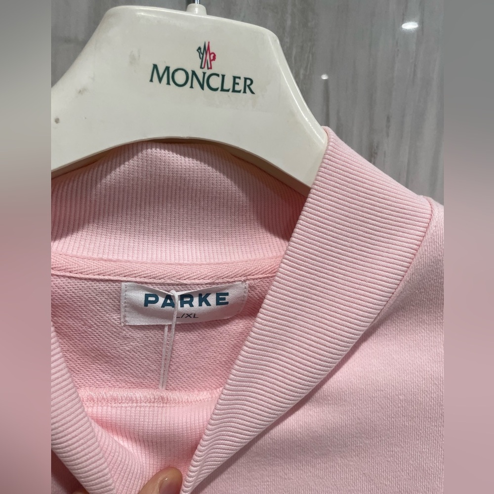 Parke  Men's Pink Parke Sweatshirt - Picture 4 of 7